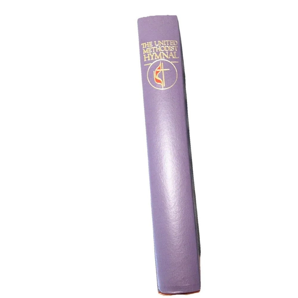 The United Methodist Hymnal Book of United Methodist Worship Purple Hardcover 95